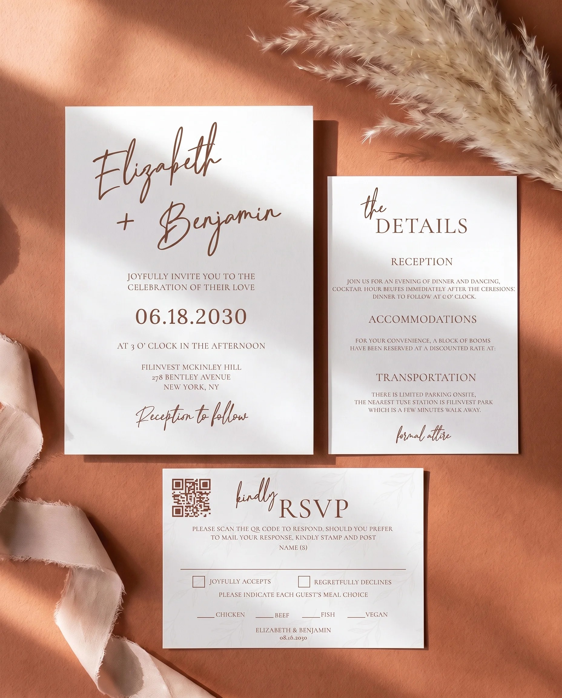 Briar Script — Invitation Suite