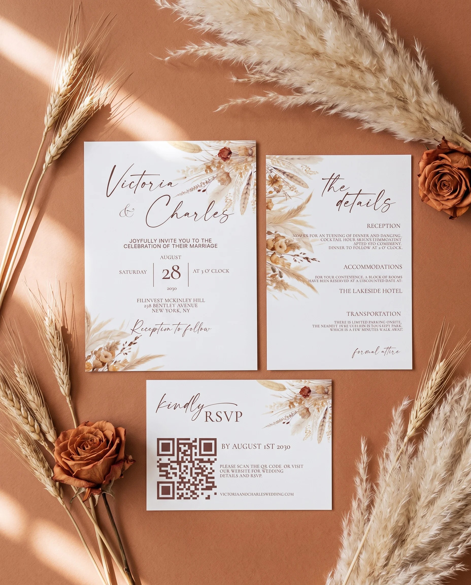 Harvest Script — Invitation Suite