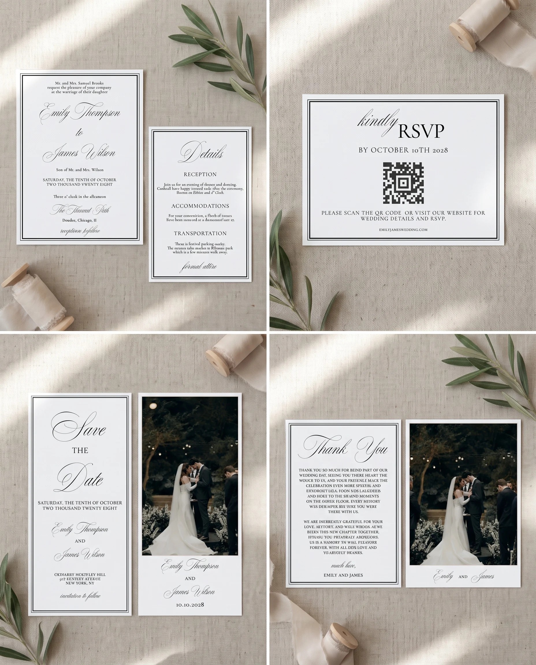 Heirloom — Invitation Set