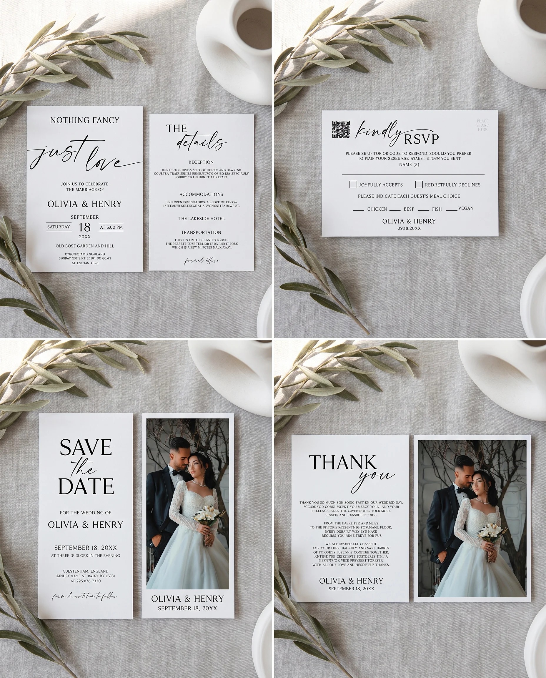 Liminal — Invitation Set