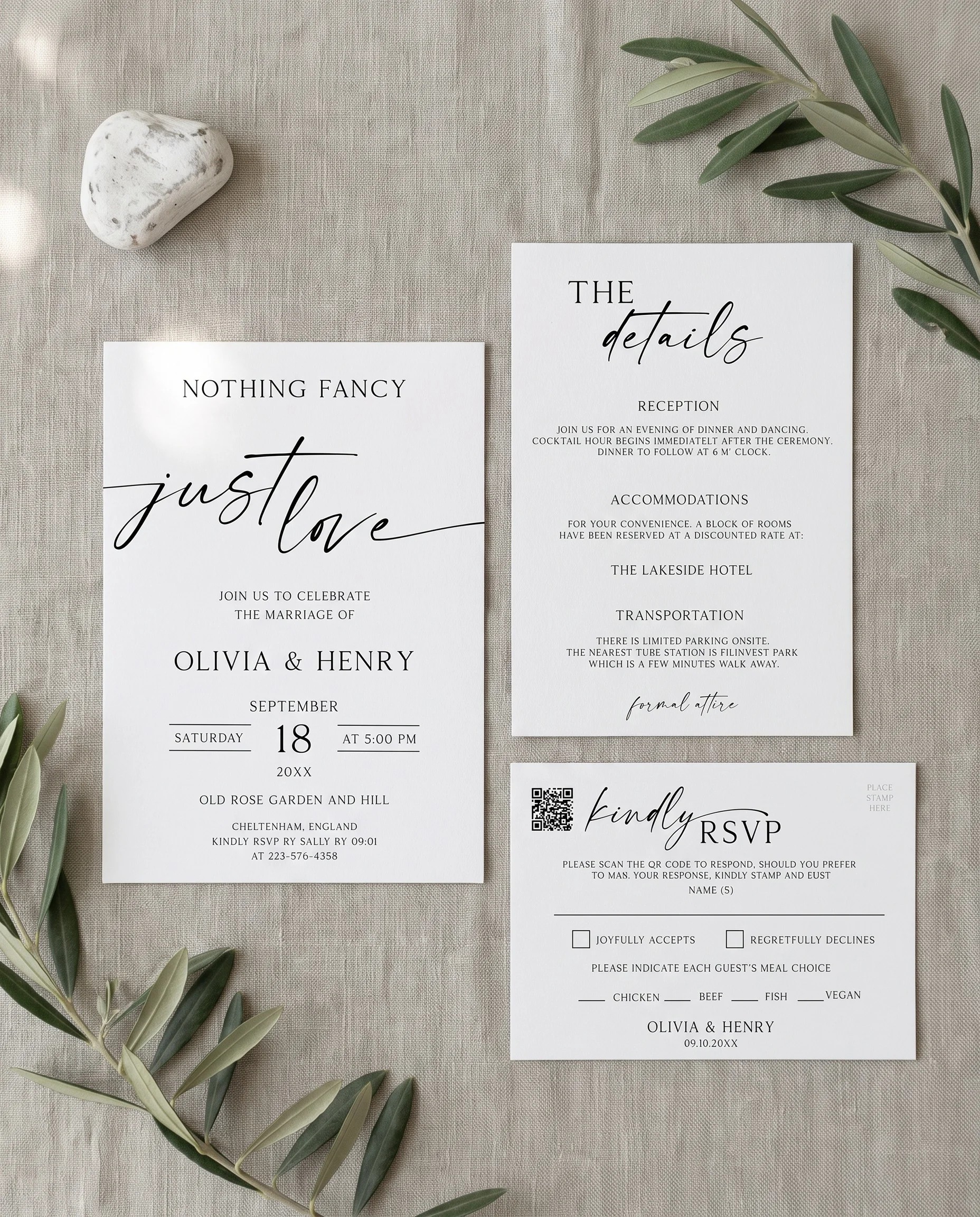 Liminal — Invitation Suite
