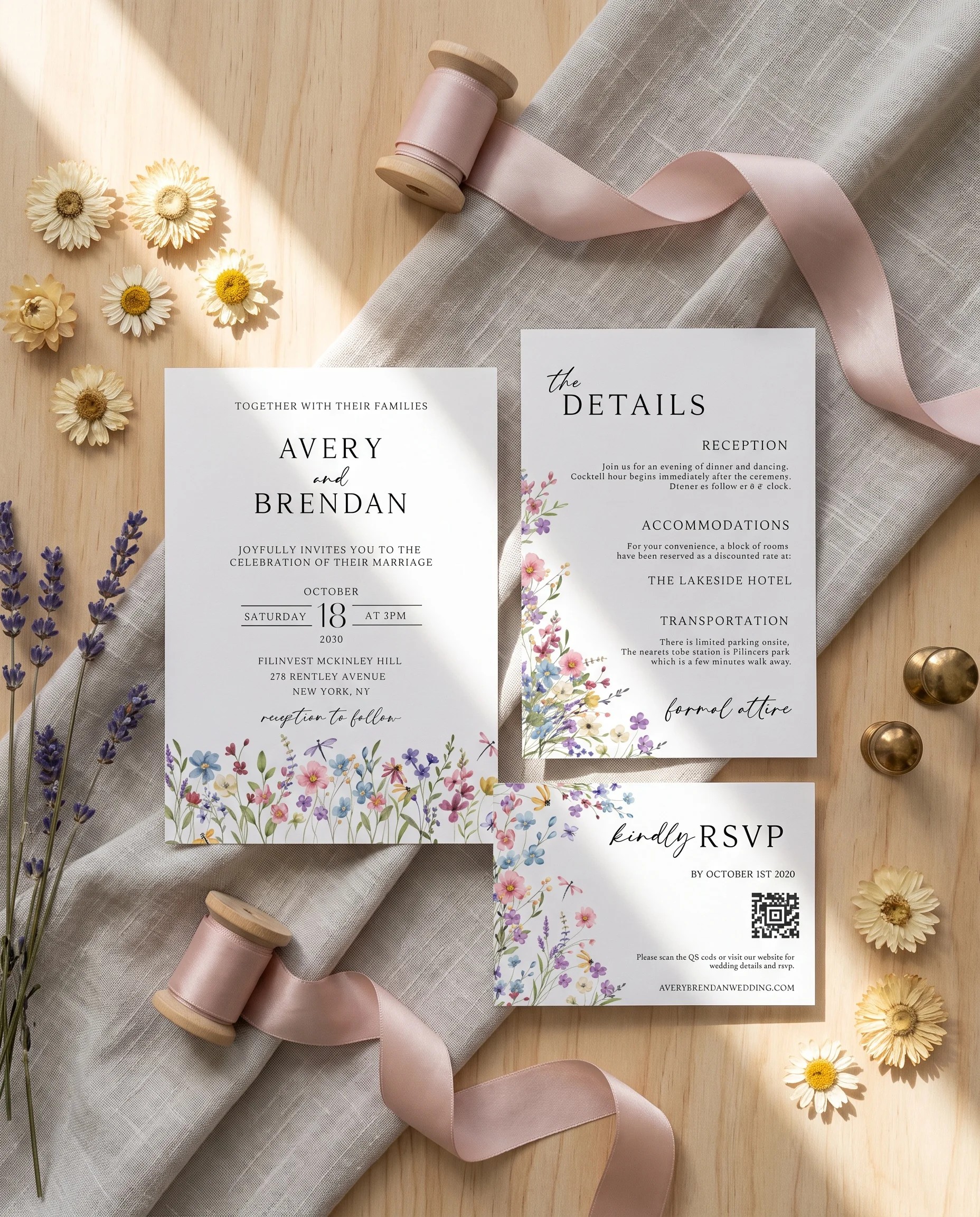 Meadowlark — Invitation Suite