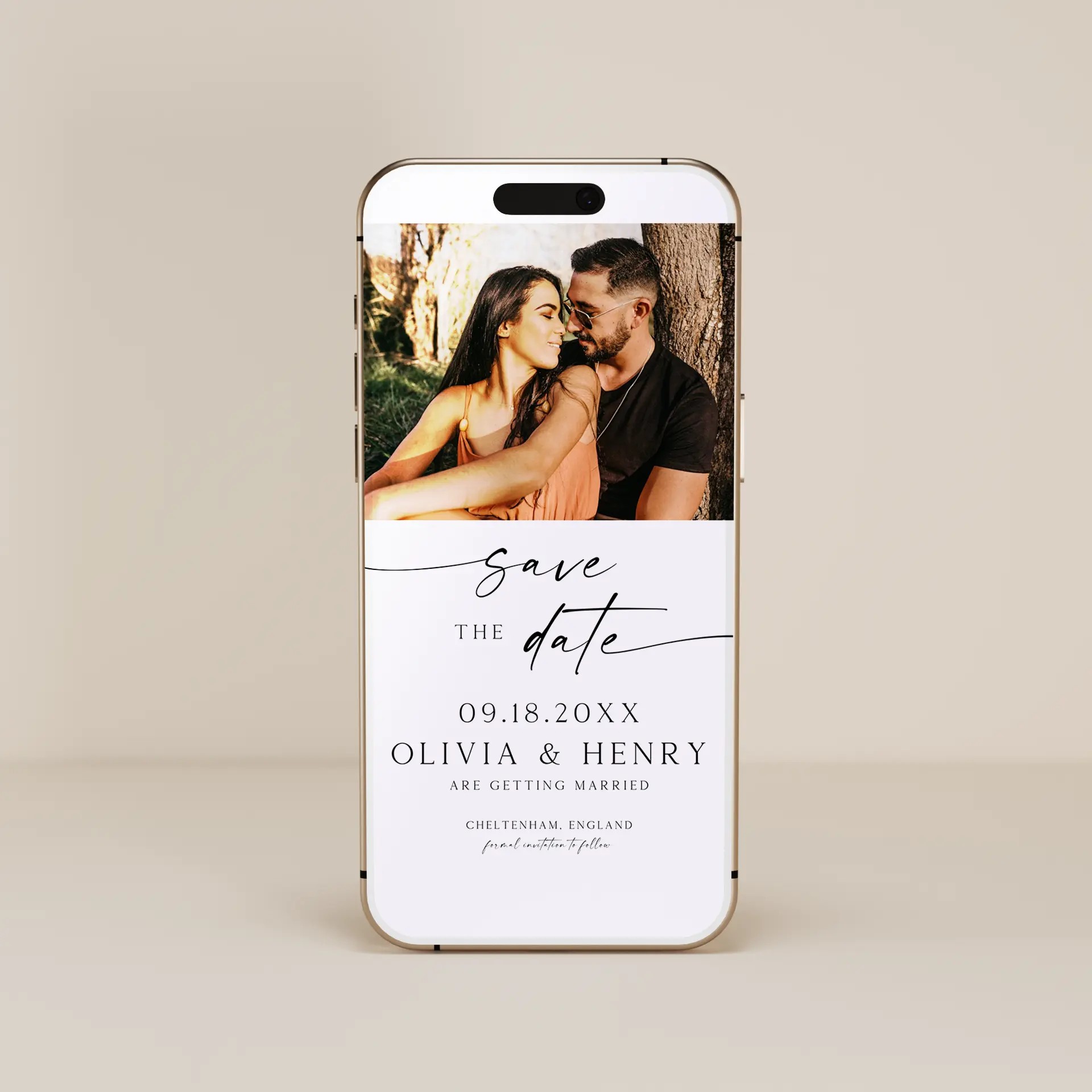 Pin — Save the Date E-Card