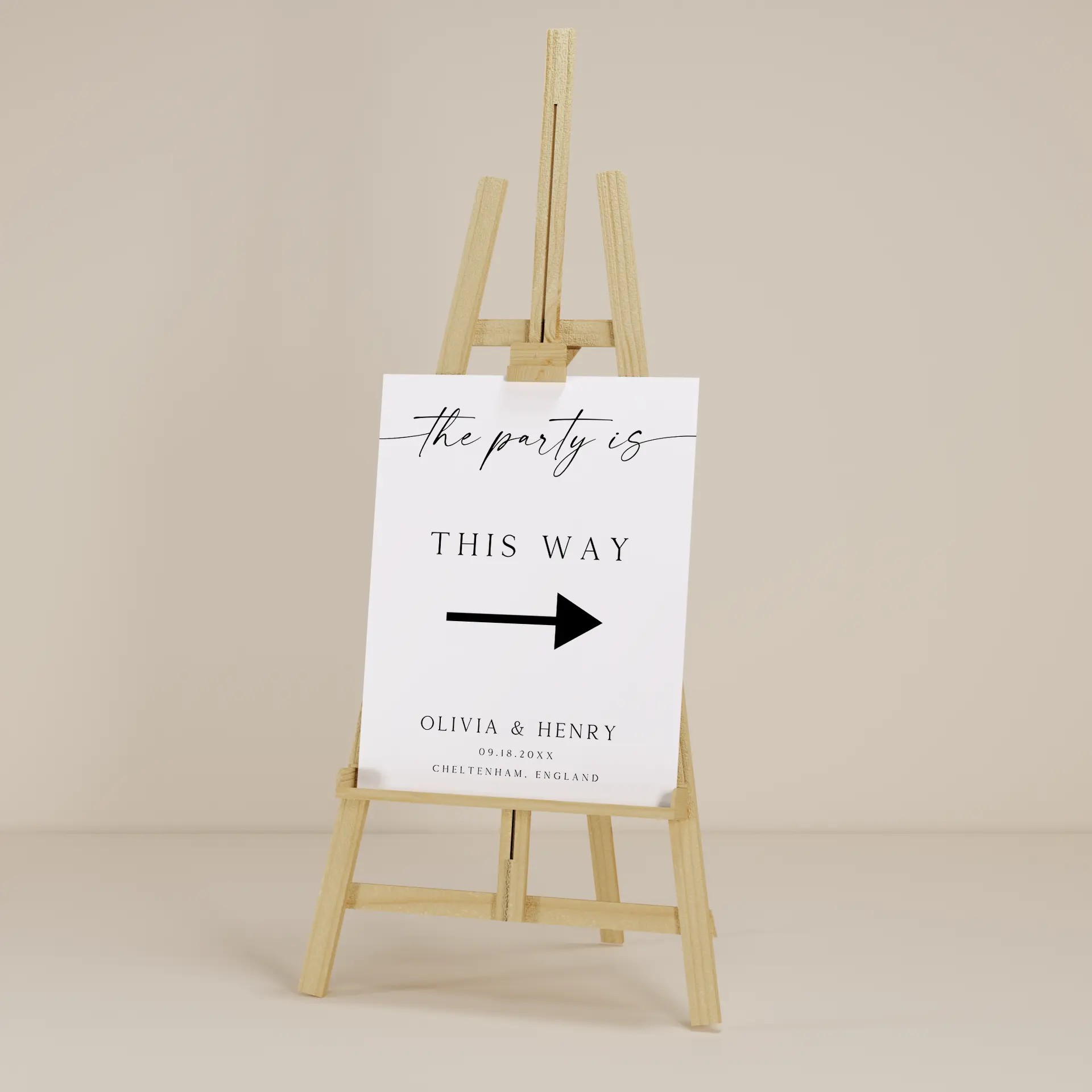 Way — Directional Sign